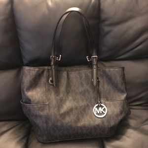 Michael Kors Black Signature Tote